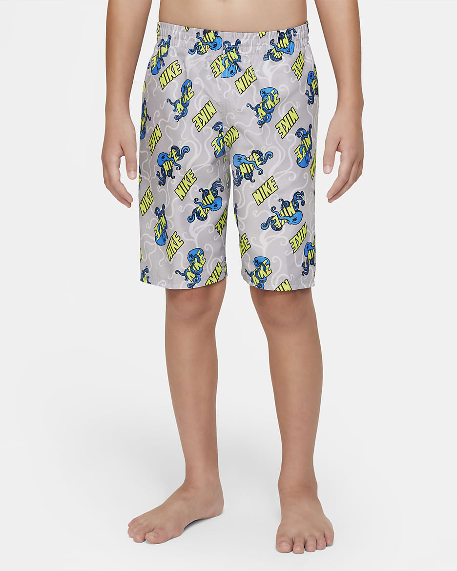 Nike Octologo Big Kids Boys Packable 8 Volley Short. Nike